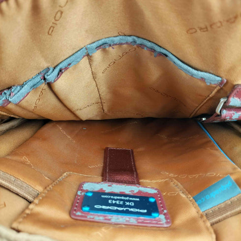 piquadro レザーショルダーバッグ レディース